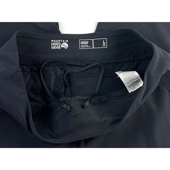 Mountain Hardwear Pants Womens L Black Dynama Ankle Pants 2095541 Hiking - Picture 7 of 9